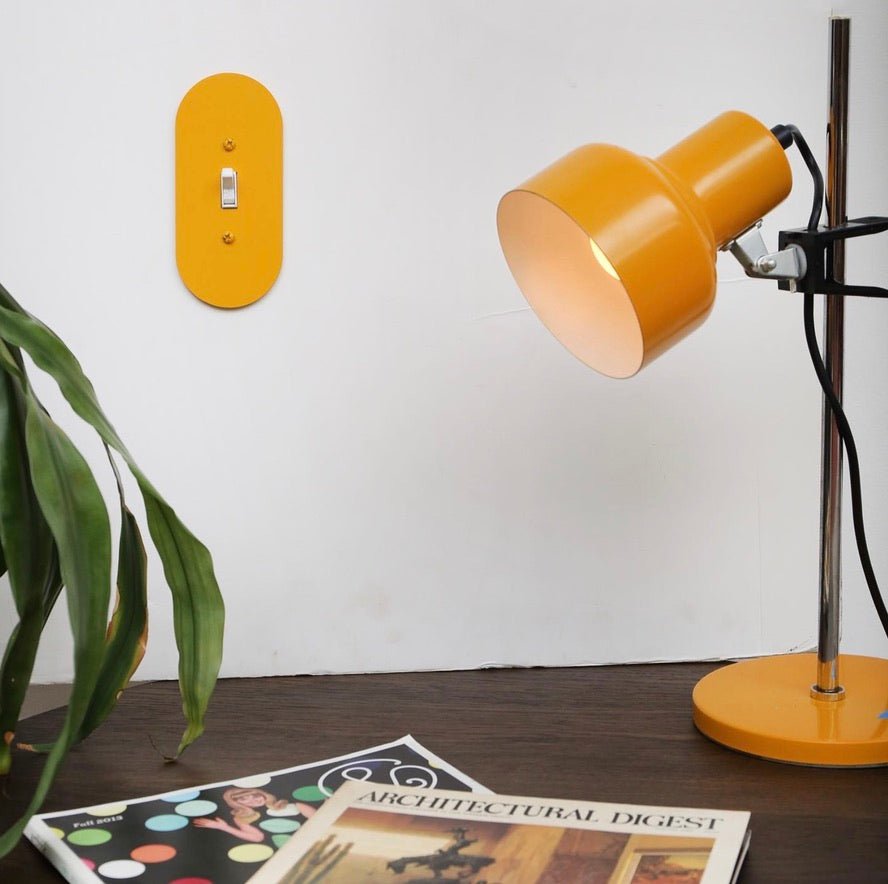 NewMade LA · Pill Metal Switch Plate · Yellow | socius design in Rochester, MN