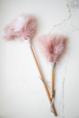 Fodory · Pink Ostrich Feather Duster | socius design in Rochester, MN