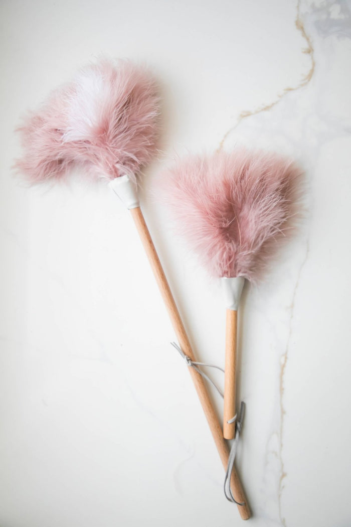 Fodory · Pink Ostrich Feather Duster | socius design in Rochester, MN