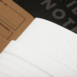 Field Notes Pitch Black dot-graph interior pages