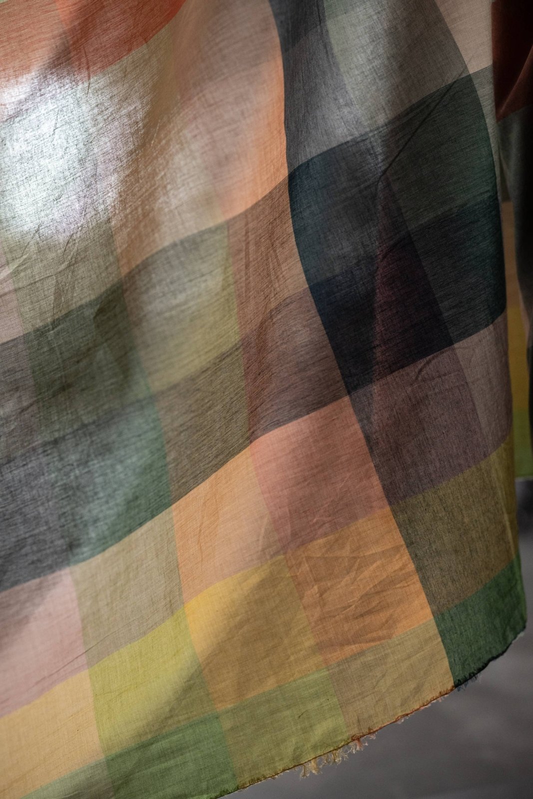 Merchant and Mills · Pixel Watercolour Cotton Check | socius design in Rochester, MN