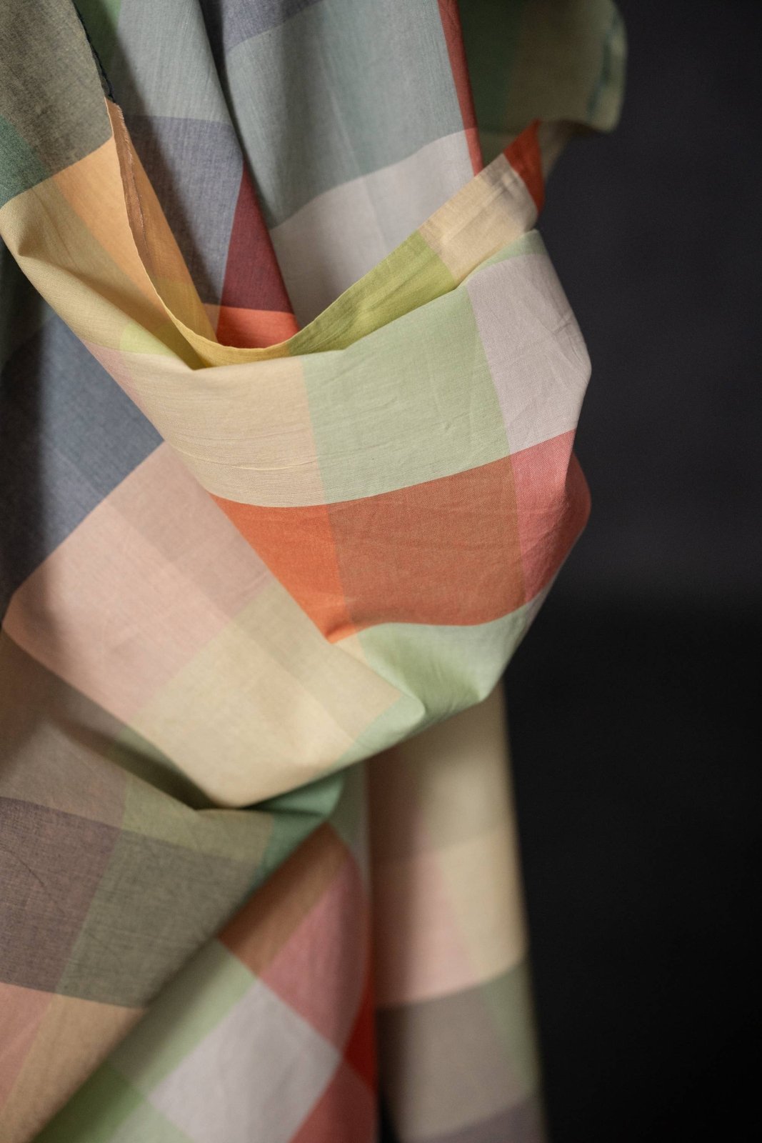 Merchant and Mills · Pixel Watercolour Cotton Check | socius design in Rochester, MN