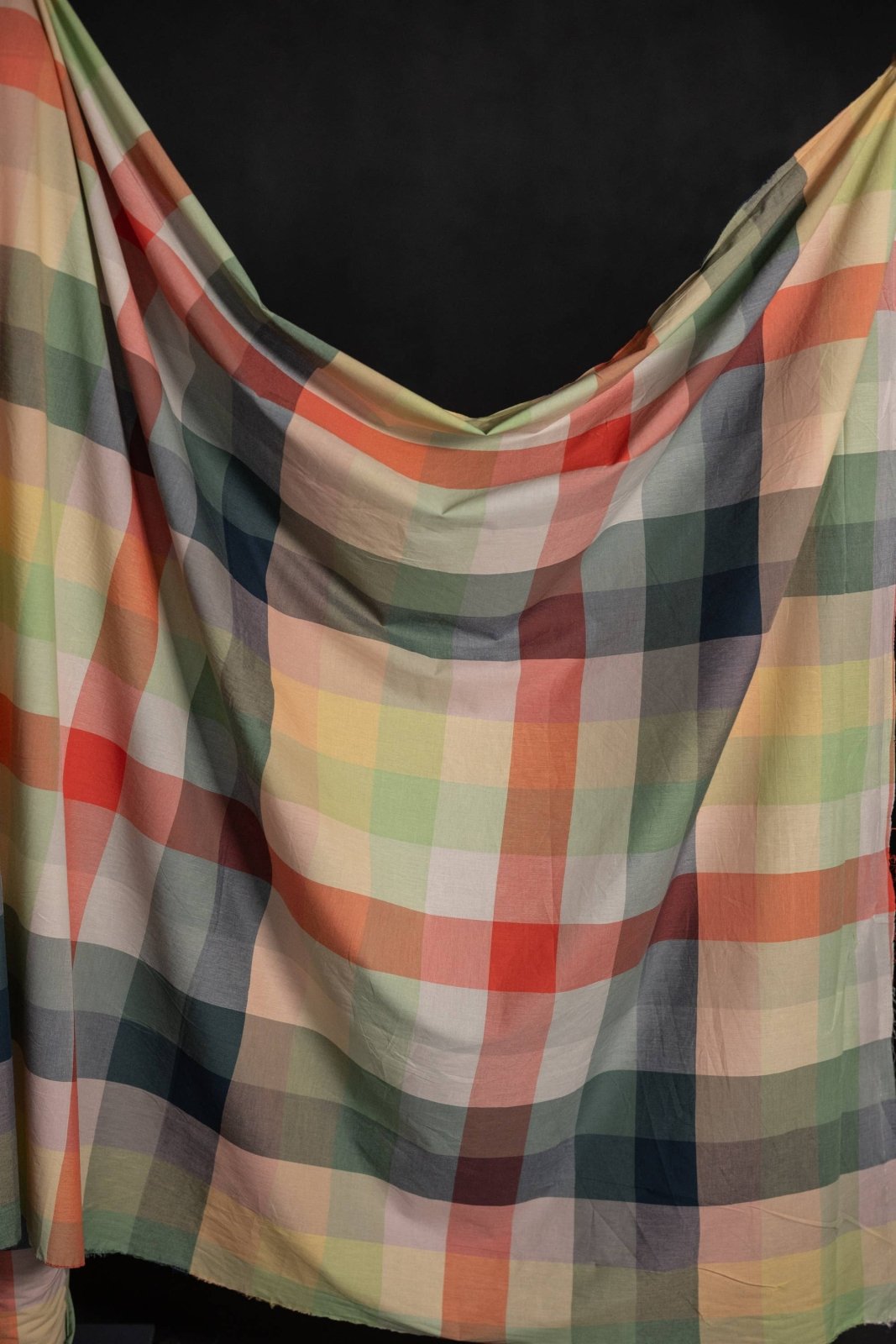 Merchant and Mills · Pixel Watercolour Cotton Check | socius design in Rochester, MN