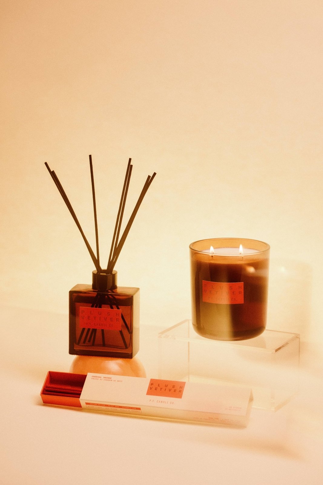 P.F. Candle Co. · Plush Vetiver – HI - FI Reed Diffuser | socius design in Rochester, MN