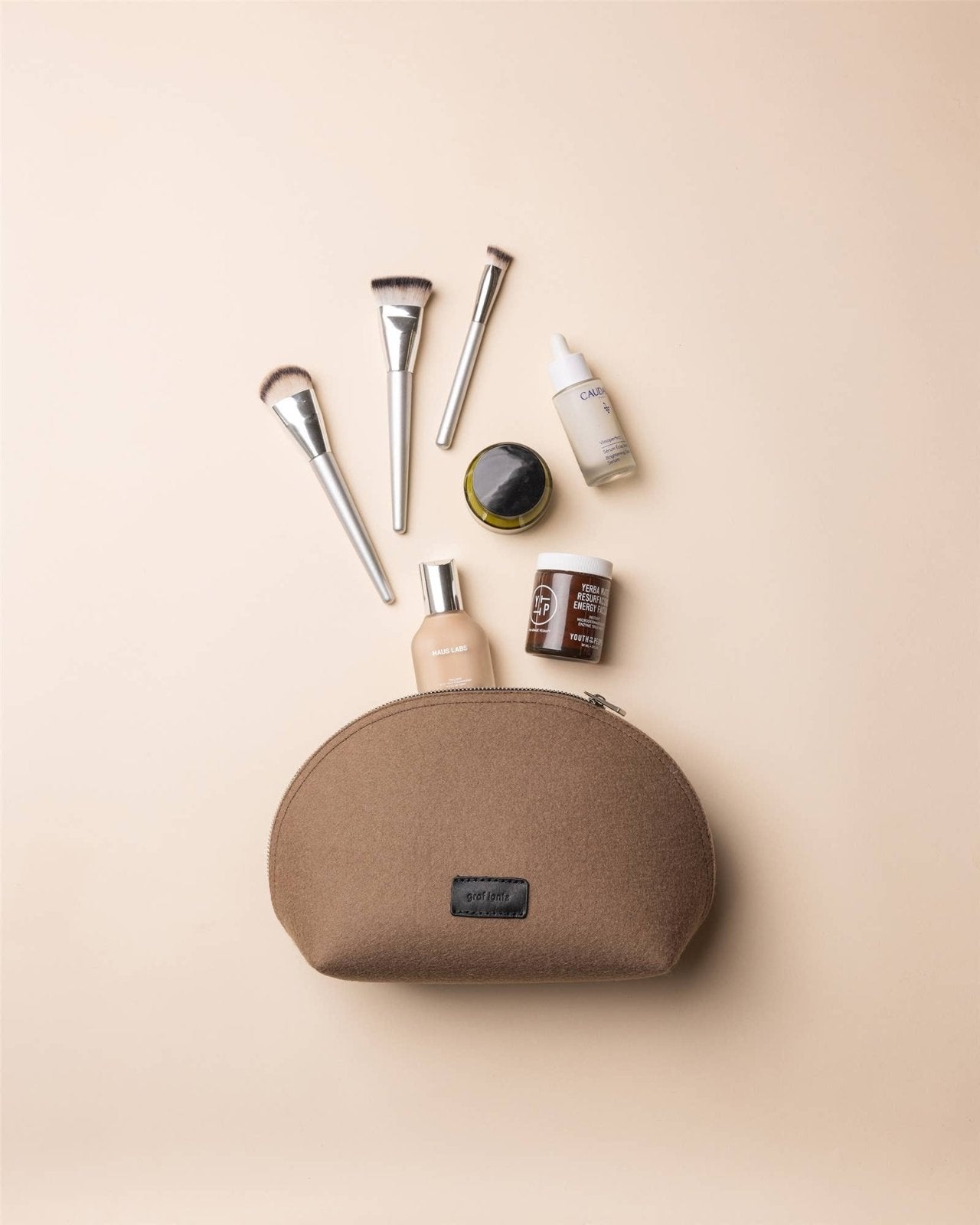 Graf Lantz · Pochi Merino Wool Large Pouch | Cumin | socius design in Rochester, MN