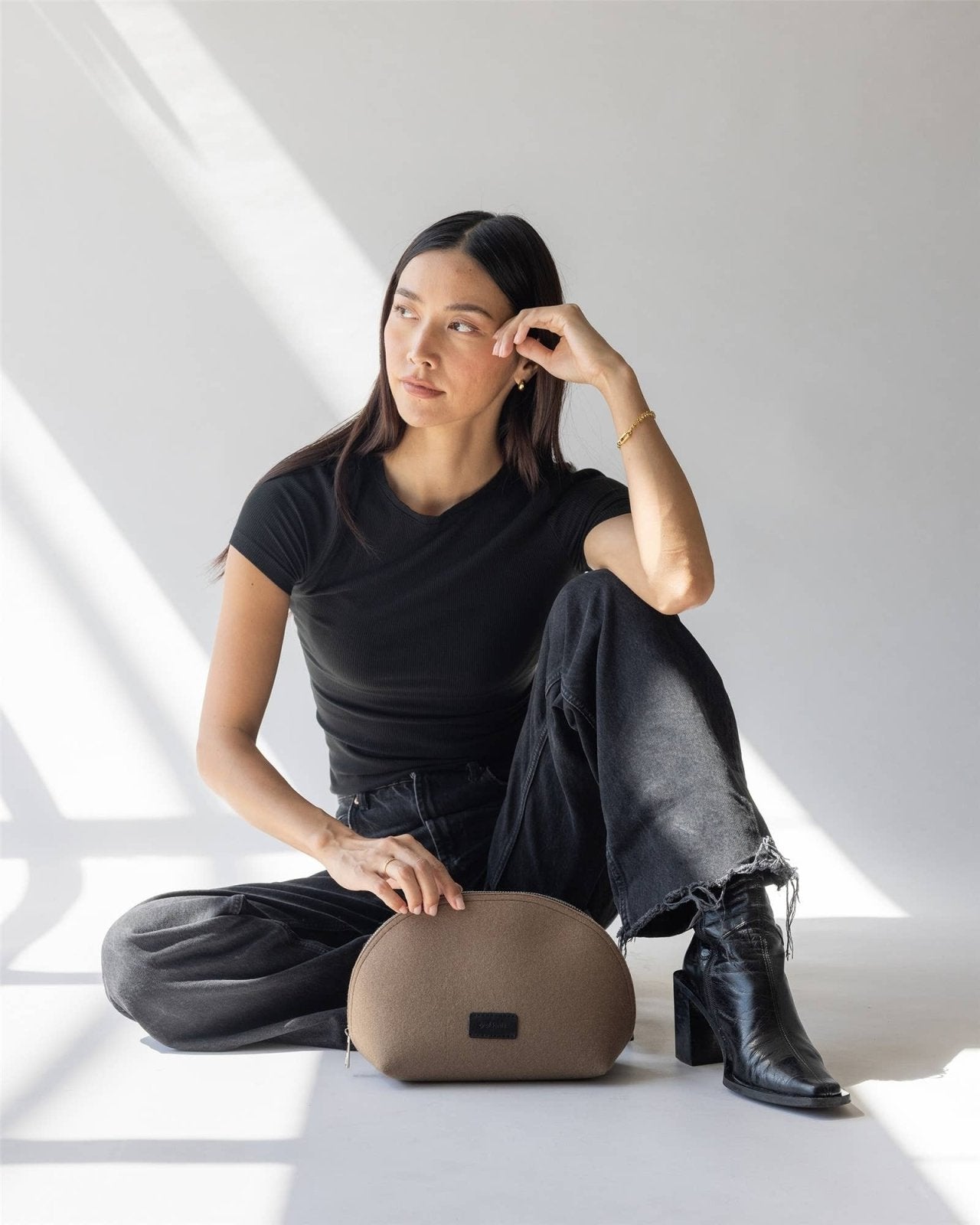 Graf Lantz · Pochi Merino Wool Large Pouch | Cumin | socius design in Rochester, MN