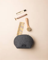 Graf Lantz · Pochi Merino Wool Medium Pouch | Charcoal | socius design in Rochester, MN