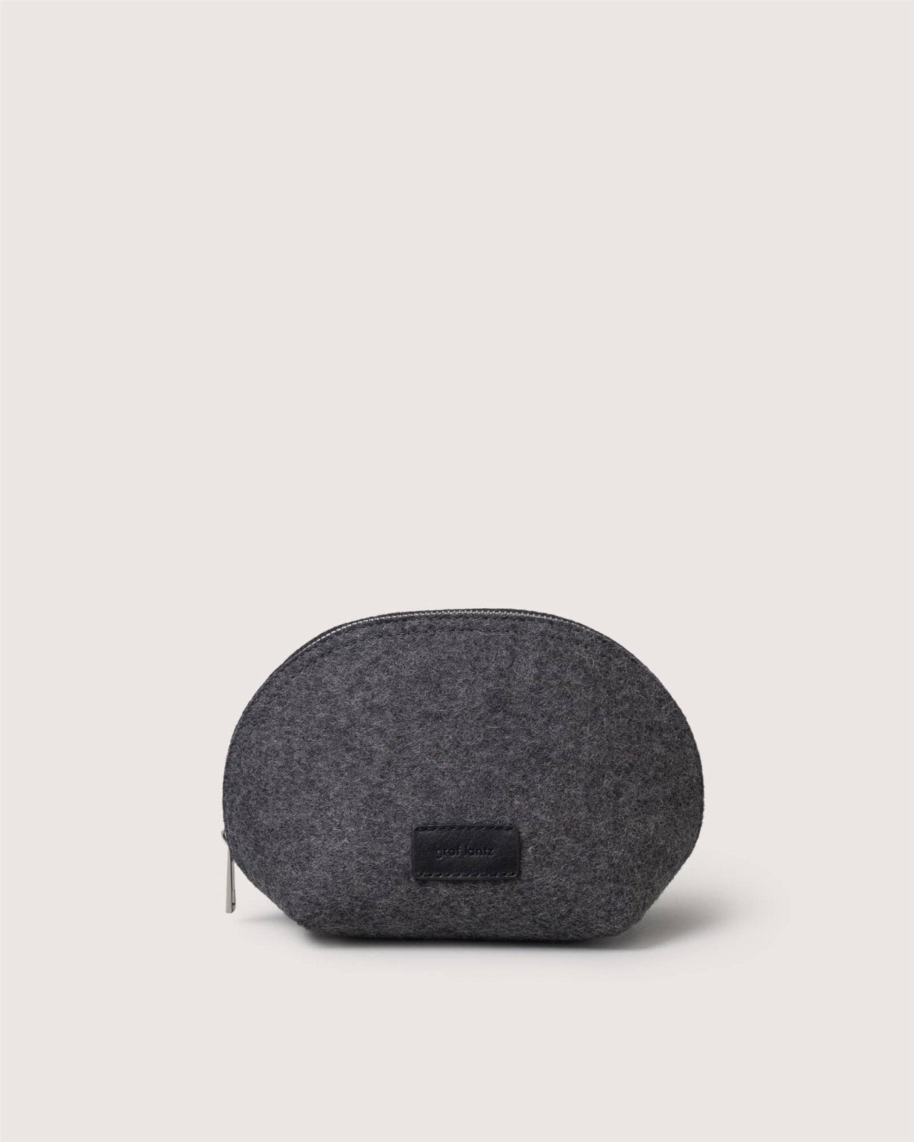 Graf Lantz · Pochi Merino Wool Medium Pouch | Charcoal | socius design in Rochester, MN