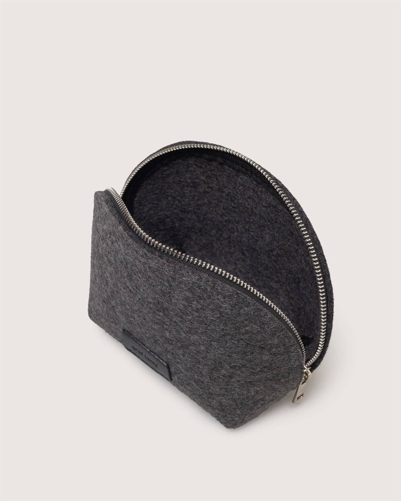 Graf Lantz · Pochi Merino Wool Medium Pouch | Charcoal | socius design in Rochester, MN