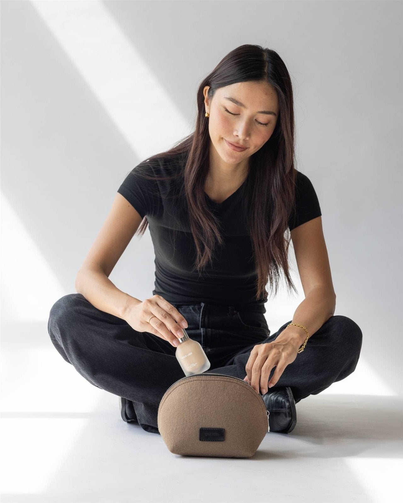 Graf Lantz · Pochi Merino Wool Medium Pouch | Cumin | socius design in Rochester, MN