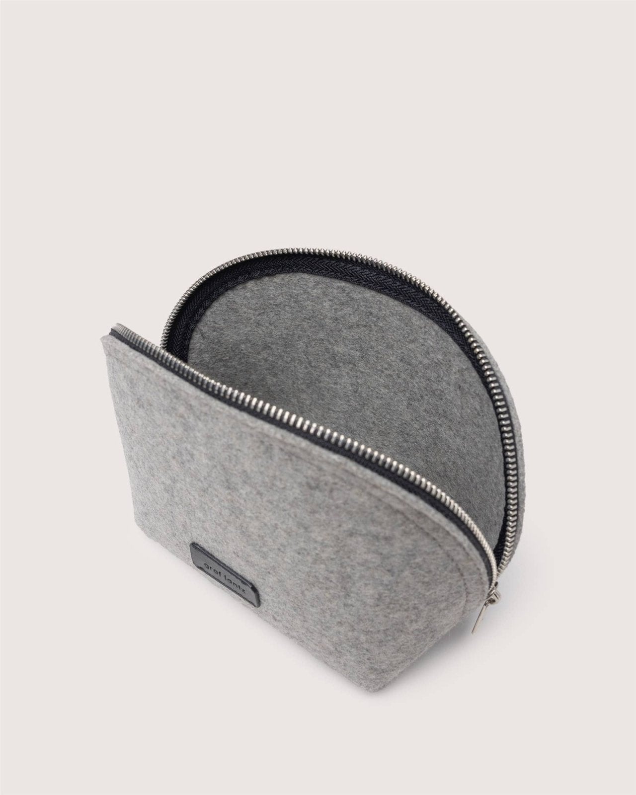 Graf Lantz · Pochi Merino Wool Medium Pouch | Granite | socius design in Rochester, MN