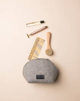 Graf Lantz · Pochi Merino Wool Medium Pouch | Granite | socius design in Rochester, MN