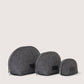 Graf Lantz · Pochi Merino Wool Pouch Set | Charcoal | socius design in Rochester, MN