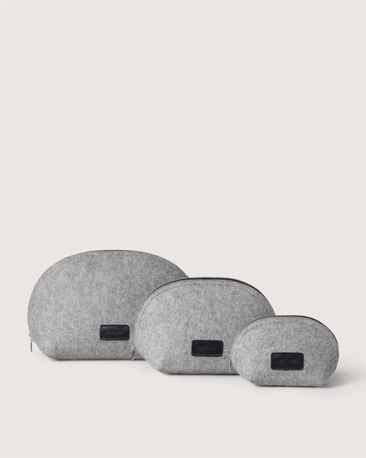 Graf Lantz · Pochi Merino Wool Pouch Set | Granite | socius design in Rochester, MN
