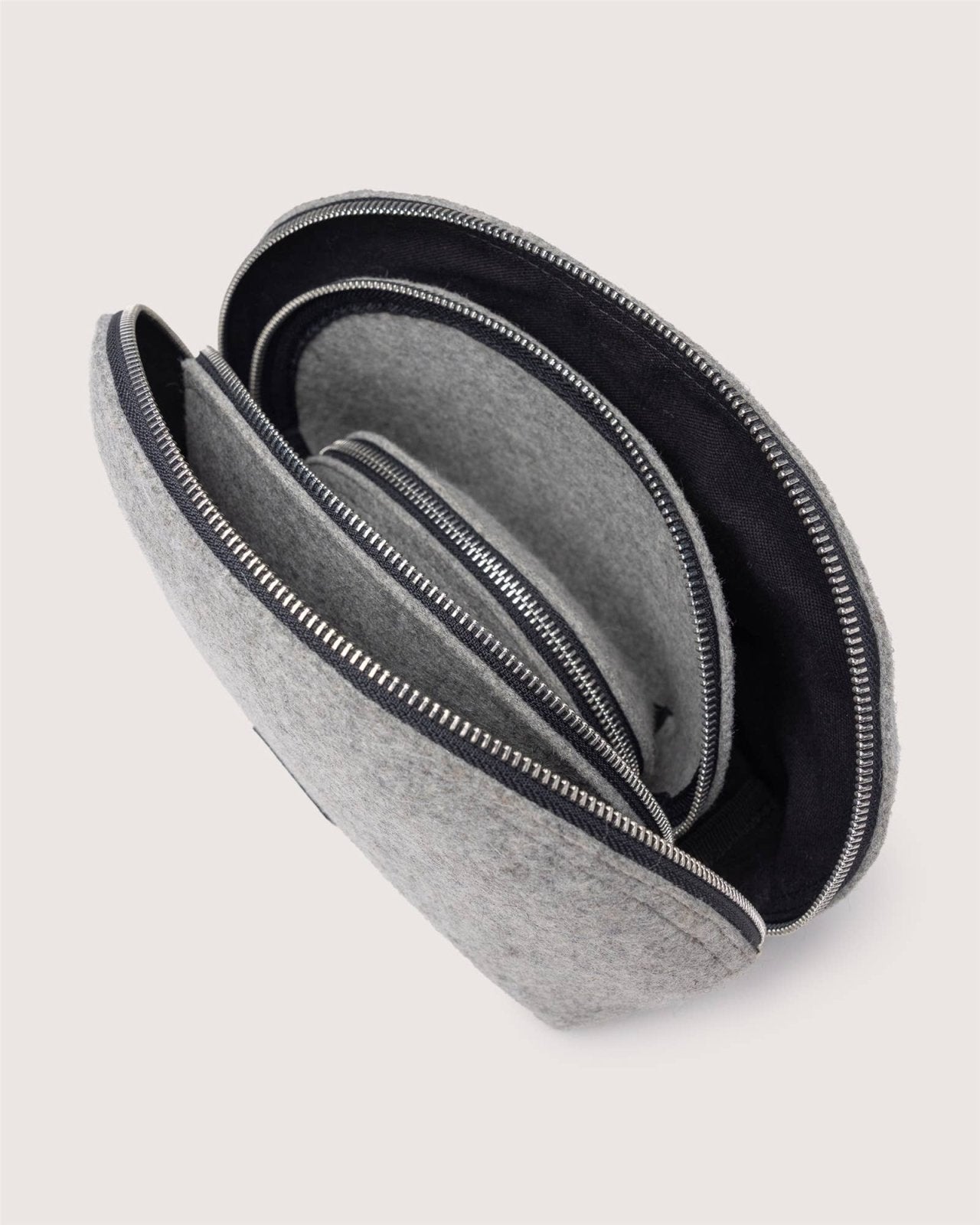 Graf Lantz · Pochi Merino Wool Pouch Set | Granite | socius design in Rochester, MN