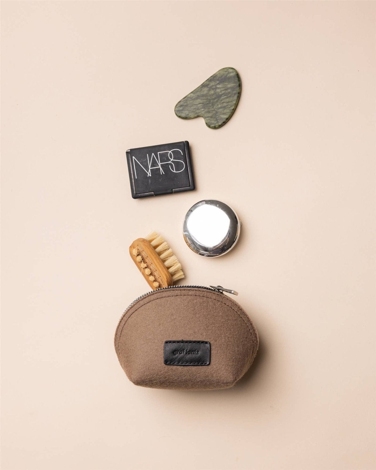 Graf Lantz · Pochi Merino Wool Small Pouch | Cumin | socius design in Rochester, MN