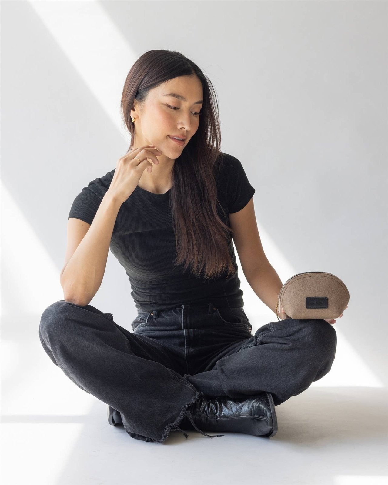 Graf Lantz · Pochi Merino Wool Small Pouch | Cumin | socius design in Rochester, MN