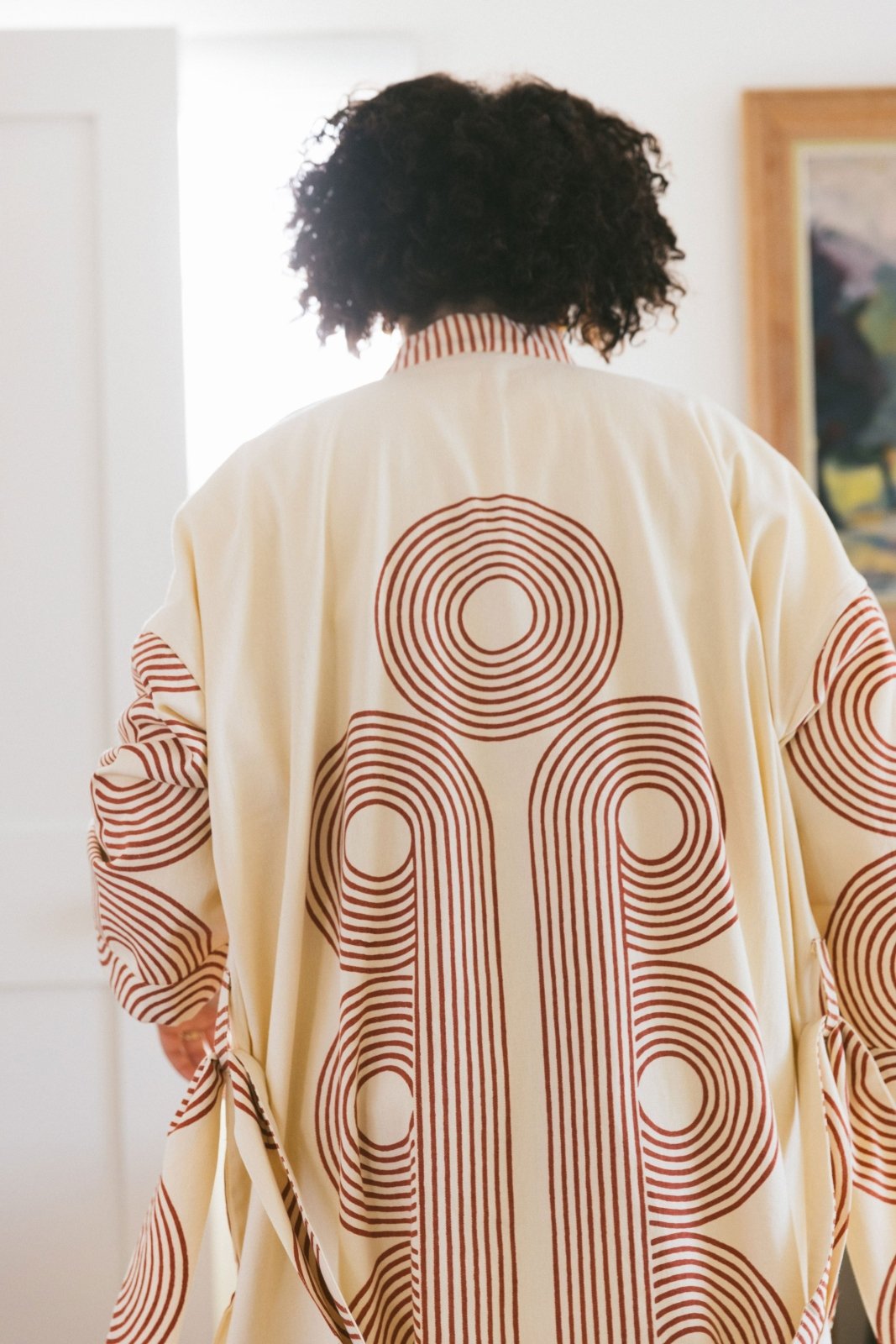 Block Shop · Poiret Hand Block Printed Robe | socius design in Rochester, MN