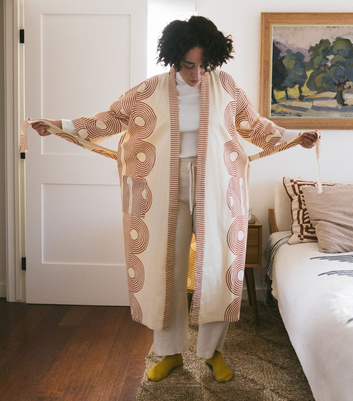 Block Shop · Poiret Hand Block Printed Robe | socius design in Rochester, MN
