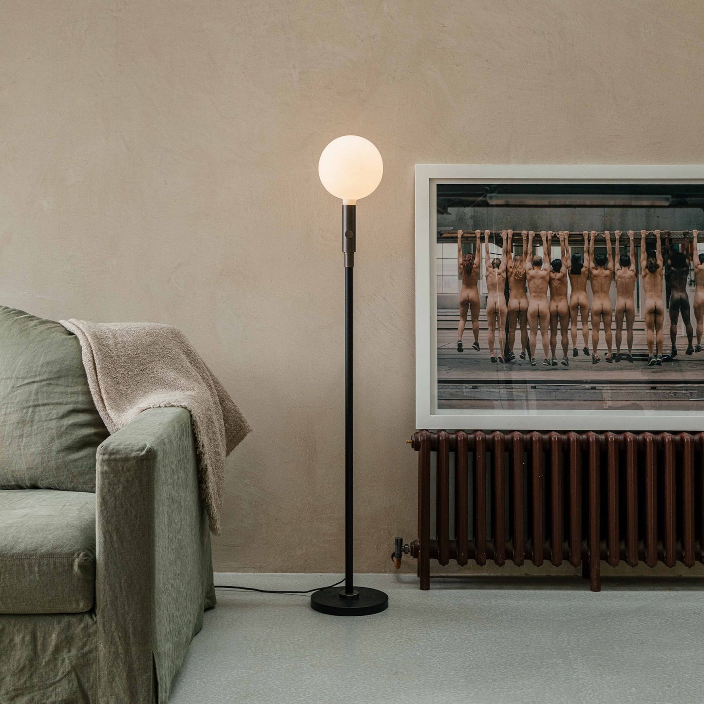 Tala US · Poise Adjustable Floor Lamp in Graphite + Sphere V | socius design in Rochester, MN