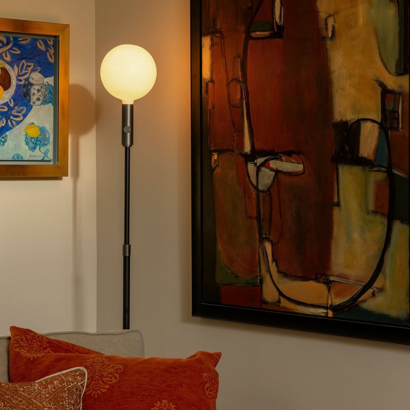 Tala US · Poise Adjustable Floor Lamp in Graphite + Sphere V | socius design in Rochester, MN