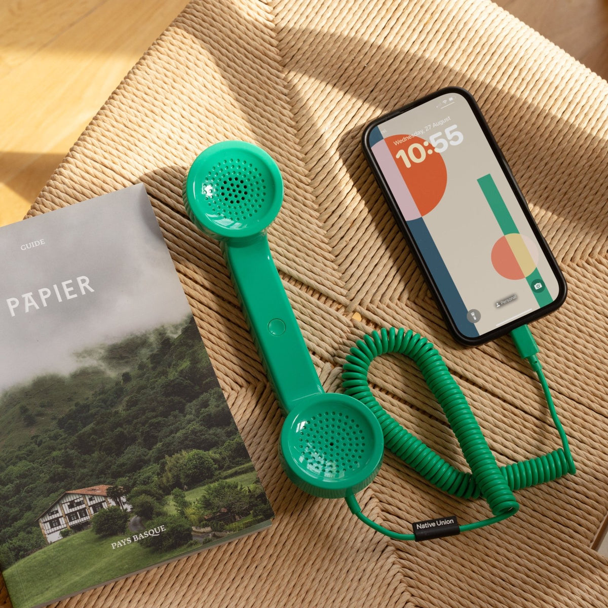 POP Phone in Pine