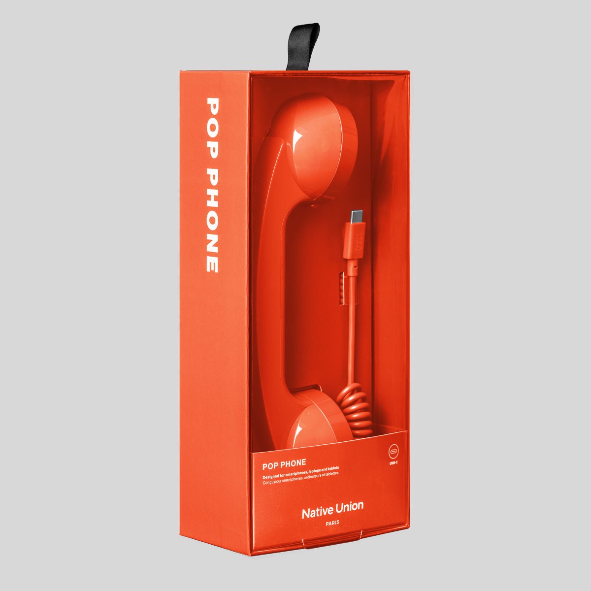 POP Phone in Alarm Red