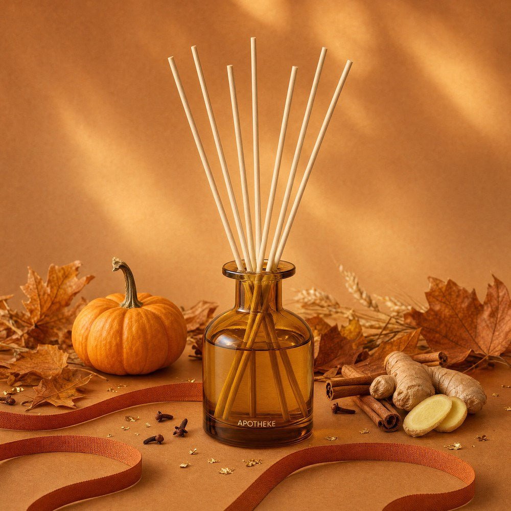 APOTHEKE · Pumpkin Ginger Mini Reed Diffuser | socius design in Rochester, MN