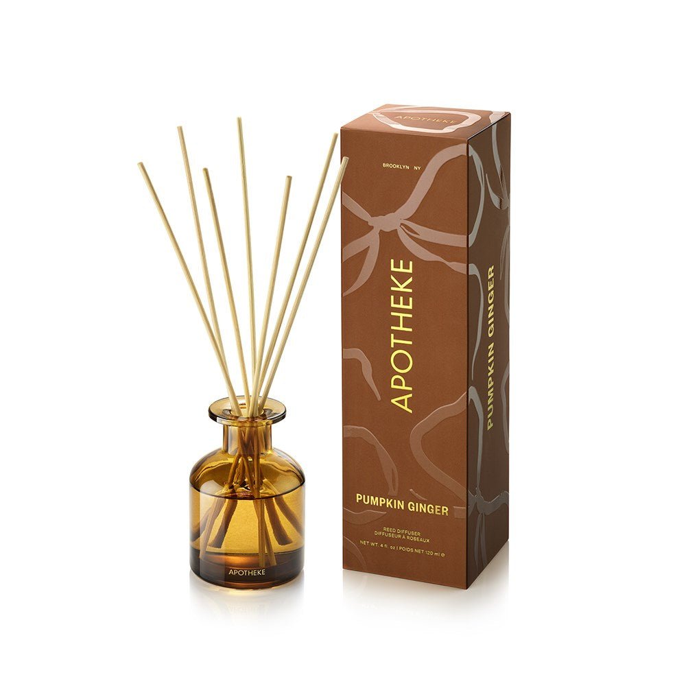 APOTHEKE · Pumpkin Ginger Mini Reed Diffuser | socius design in Rochester, MN
