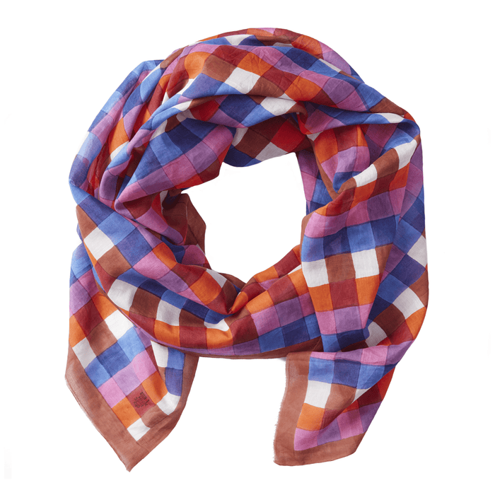 Block Shop · Purple Split Bars Long Scarf | socius design in Rochester, MN