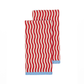 Block Shop · Red Wiggle Stripe Napkin | socius design in Rochester, MN