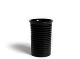 9 Inch Ringware Vase | Black · Bauer Pottery