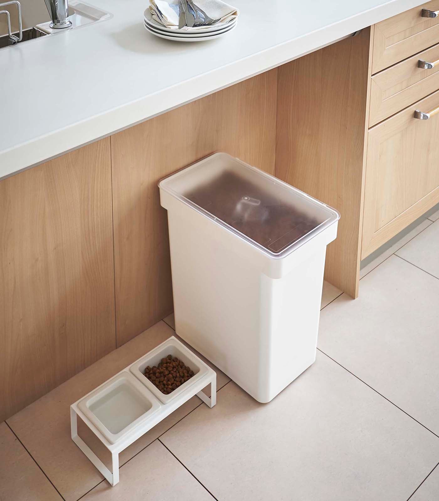 Yamazaki Home · Rolling Airtight Pet Food Container (25 lbs.) | socius design in Rochester, MN