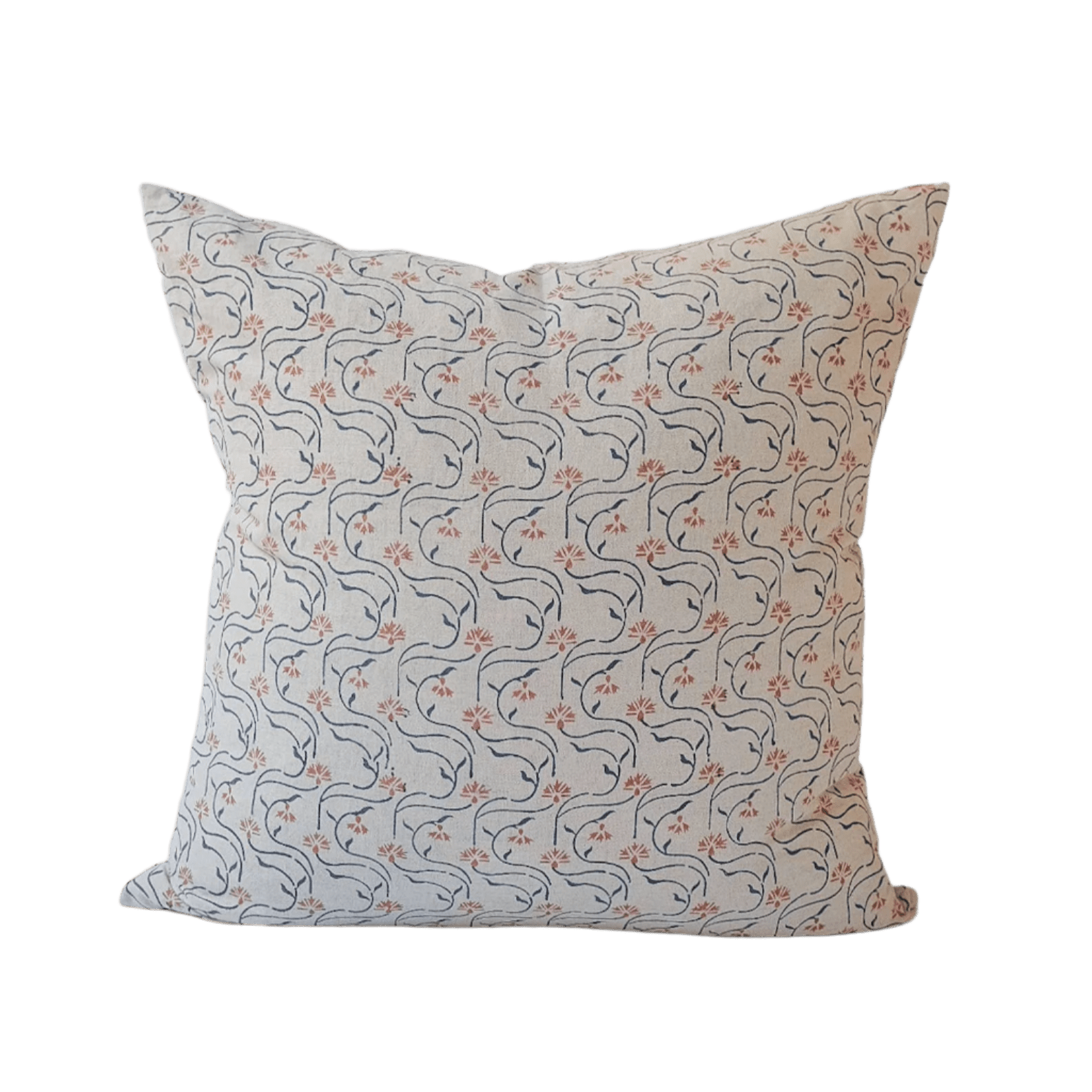 Soil to Studio · Saba Hand Block - Printed Linen Pillow | socius design in Rochester, MN