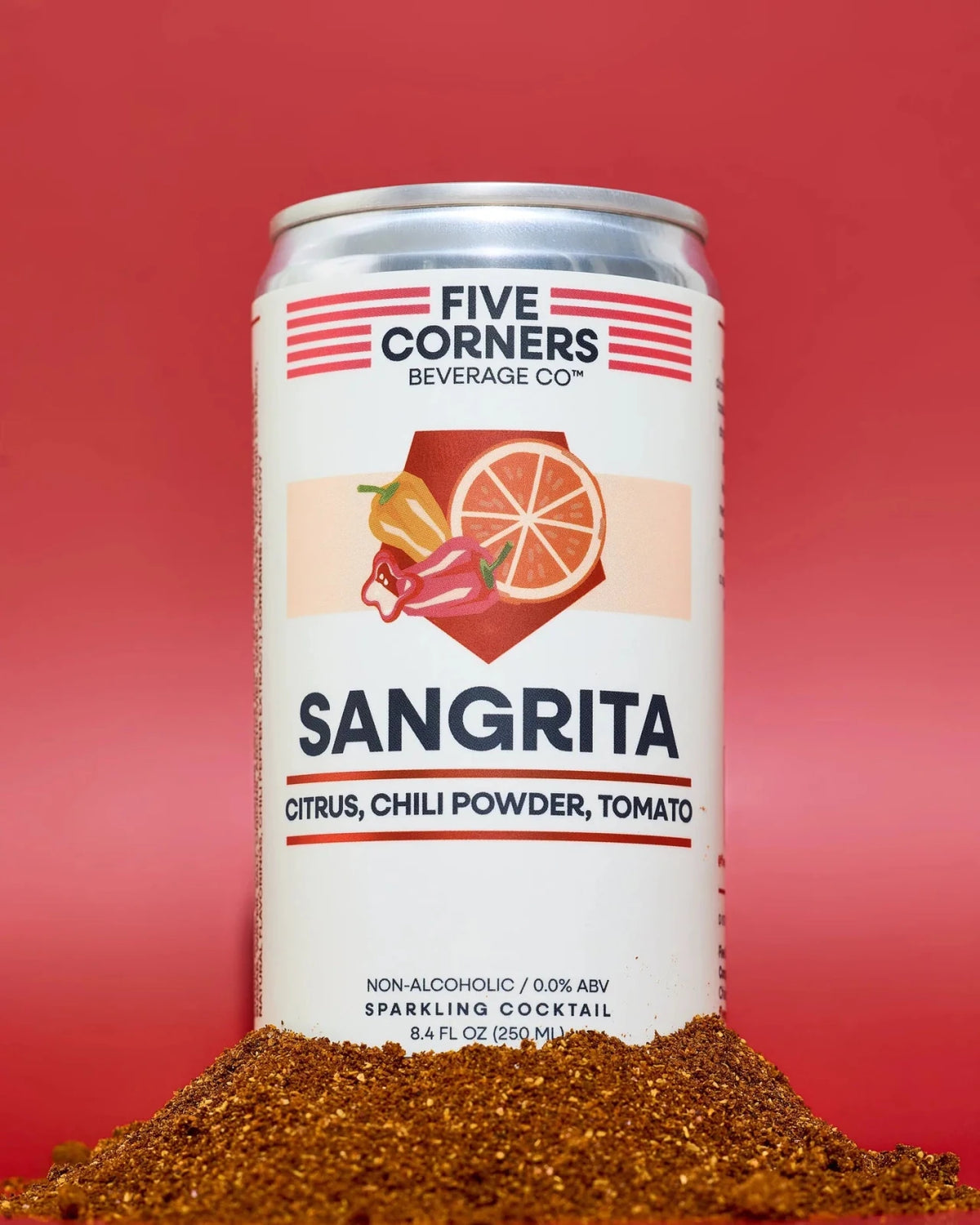 Five Corners Sangrita non-alcoholic sparkling cocktail can