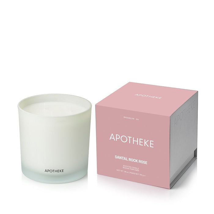 APOTHEKE · Santal Rock Rose 3-Wick Candle | socius design in Rochester, MN