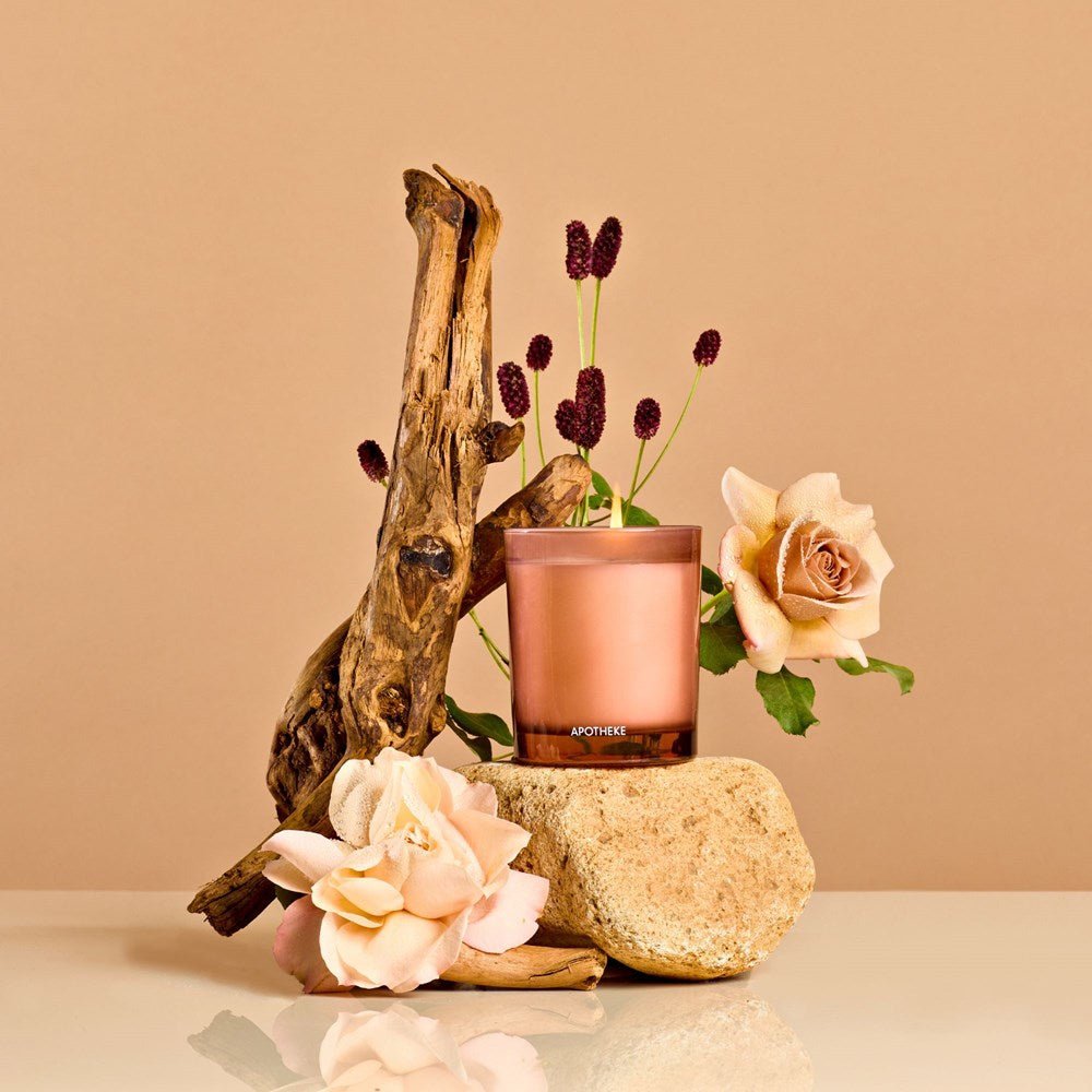 APOTHEKE · Santal Rock Rose Petite Candle | socius design in Rochester, MN