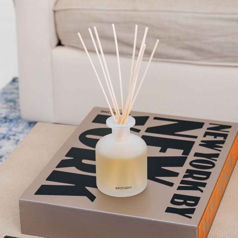 APOTHEKE · Santal Rock Rose Reed Diffuser | socius design in Rochester, MN