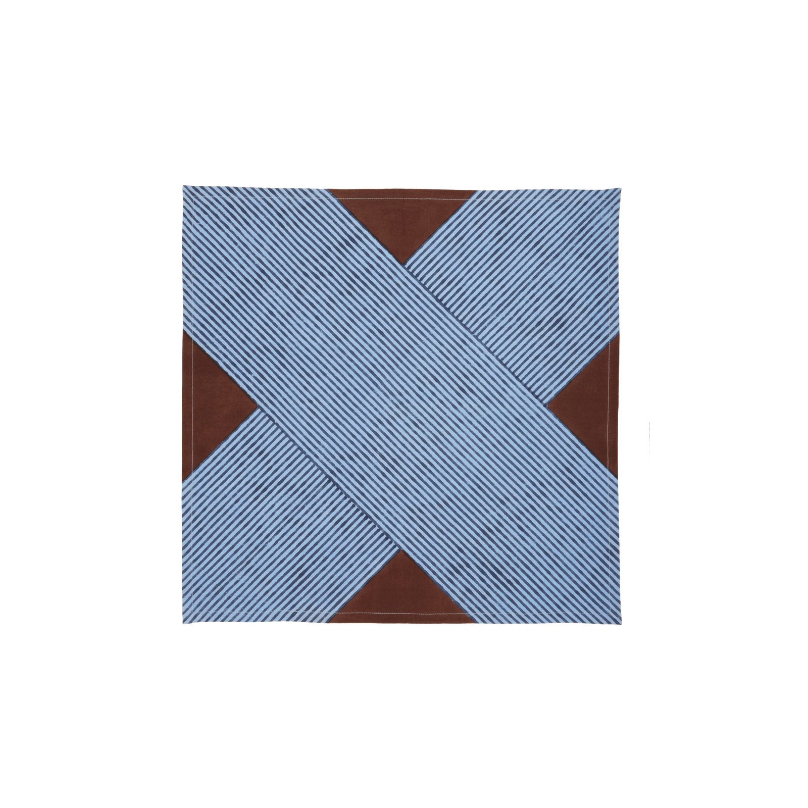 Block Shop · Sapphire Crosshatch Napkin | socius design in Rochester, MN