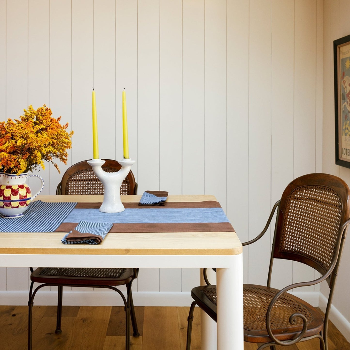 Block Shop · Sapphire Crosshatch Napkin | socius design in Rochester, MN