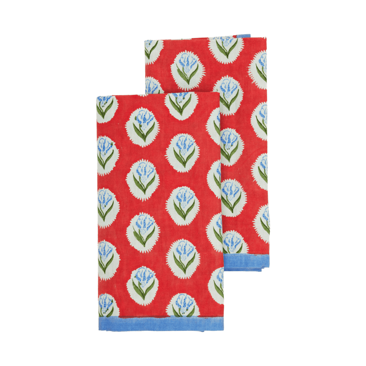 Block Shop · Scarlet Tiger Lily Napkin | socius design in Rochester, MN
