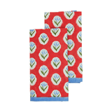 Block Shop · Scarlet Tiger Lily Napkin | socius design in Rochester, MN