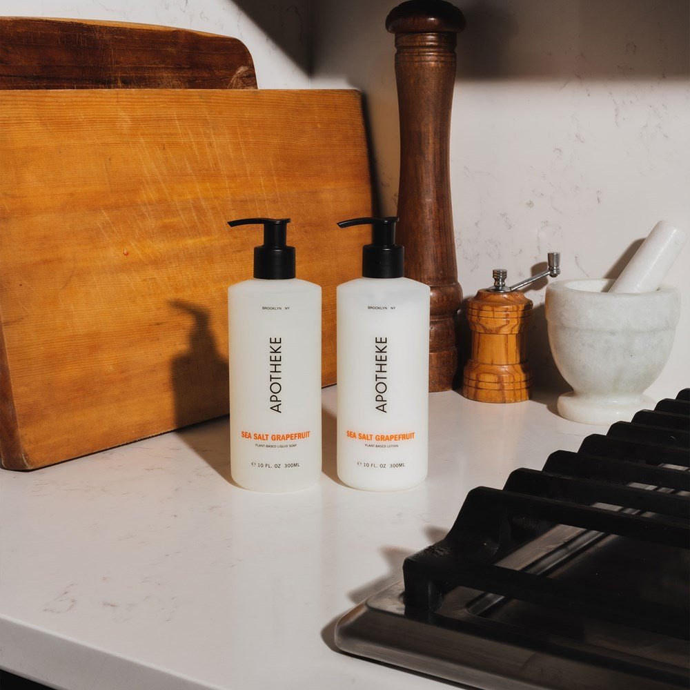 APOTHEKE · Sea Salt Grapefruit Lotion | socius design in Rochester, MN