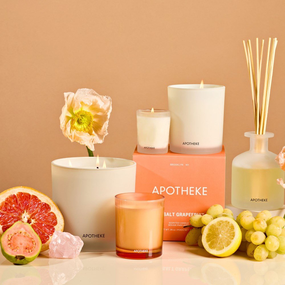 APOTHEKE · Sea Salt Grapefruit Petite Candle | socius design in Rochester, MN
