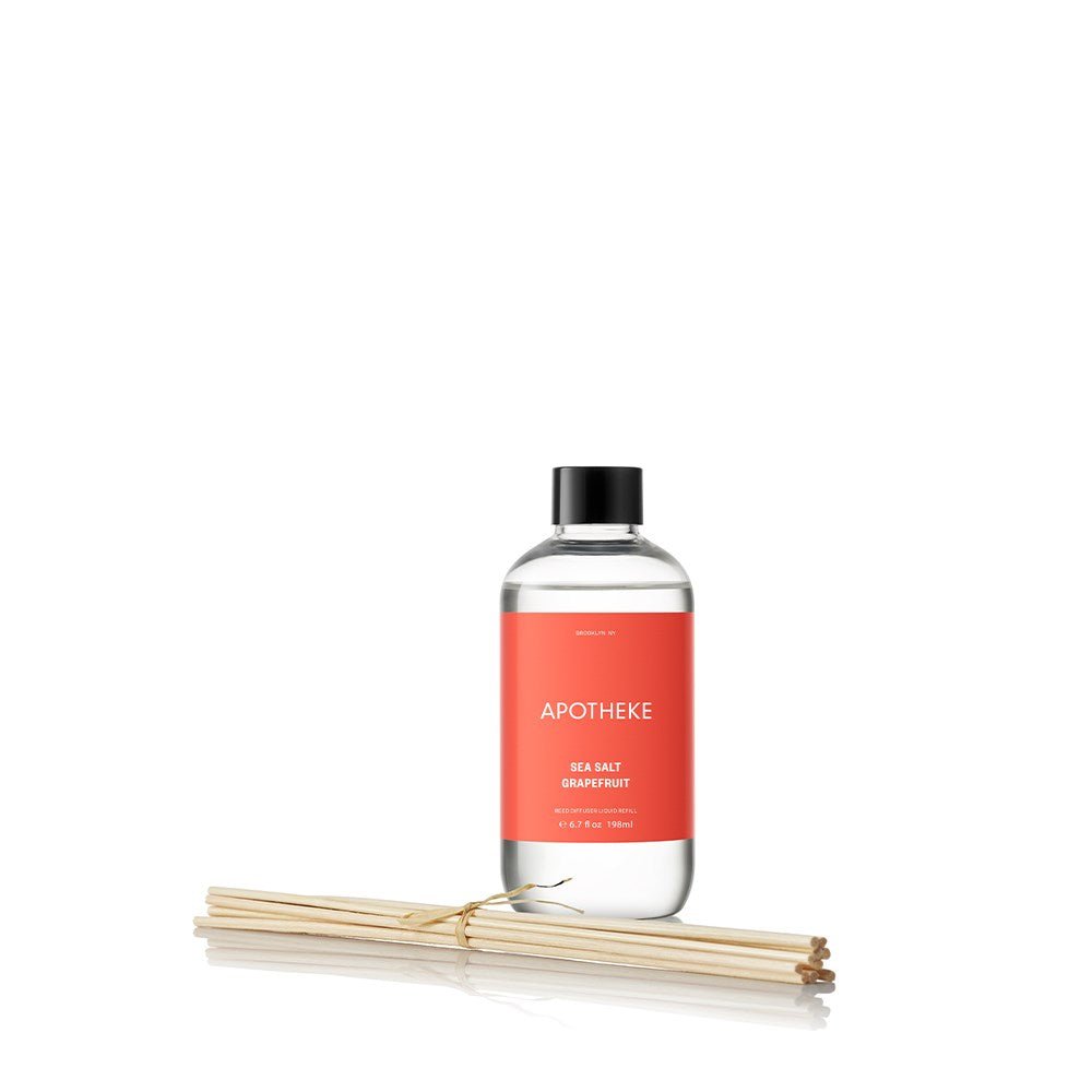 APOTHEKE · Sea Salt Grapefruit Reed Diffuser Refill | socius design in Rochester, MN