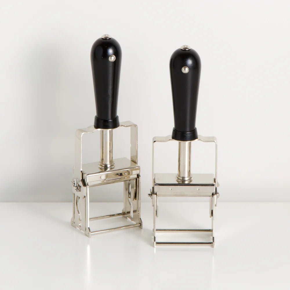 Wms&Co · Self - Inking Custom Rubber Stamp · Nickel+Black | socius design in Rochester, MN