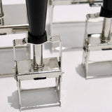 Wms&Co · Self - Inking Custom Rubber Stamp · Nickel+Black | socius design in Rochester, MN