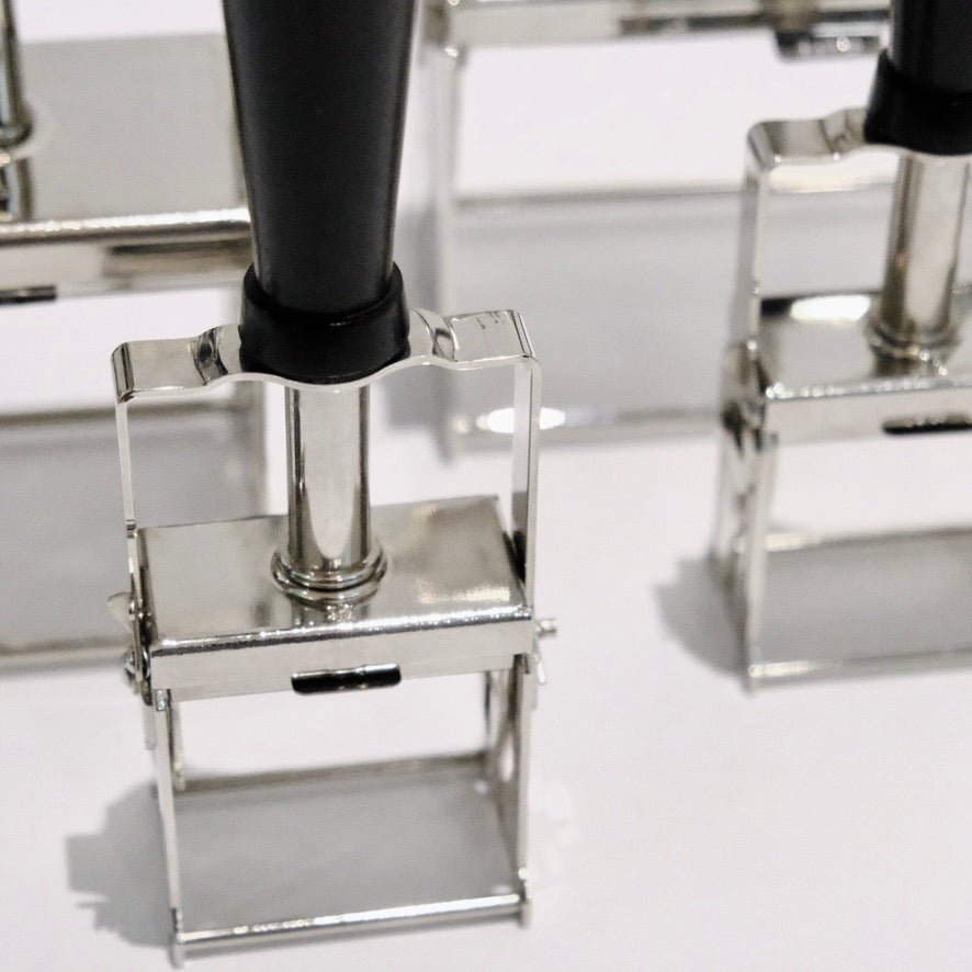 Wms&Co · Self - Inking Custom Rubber Stamp · Nickel+Black | socius design in Rochester, MN