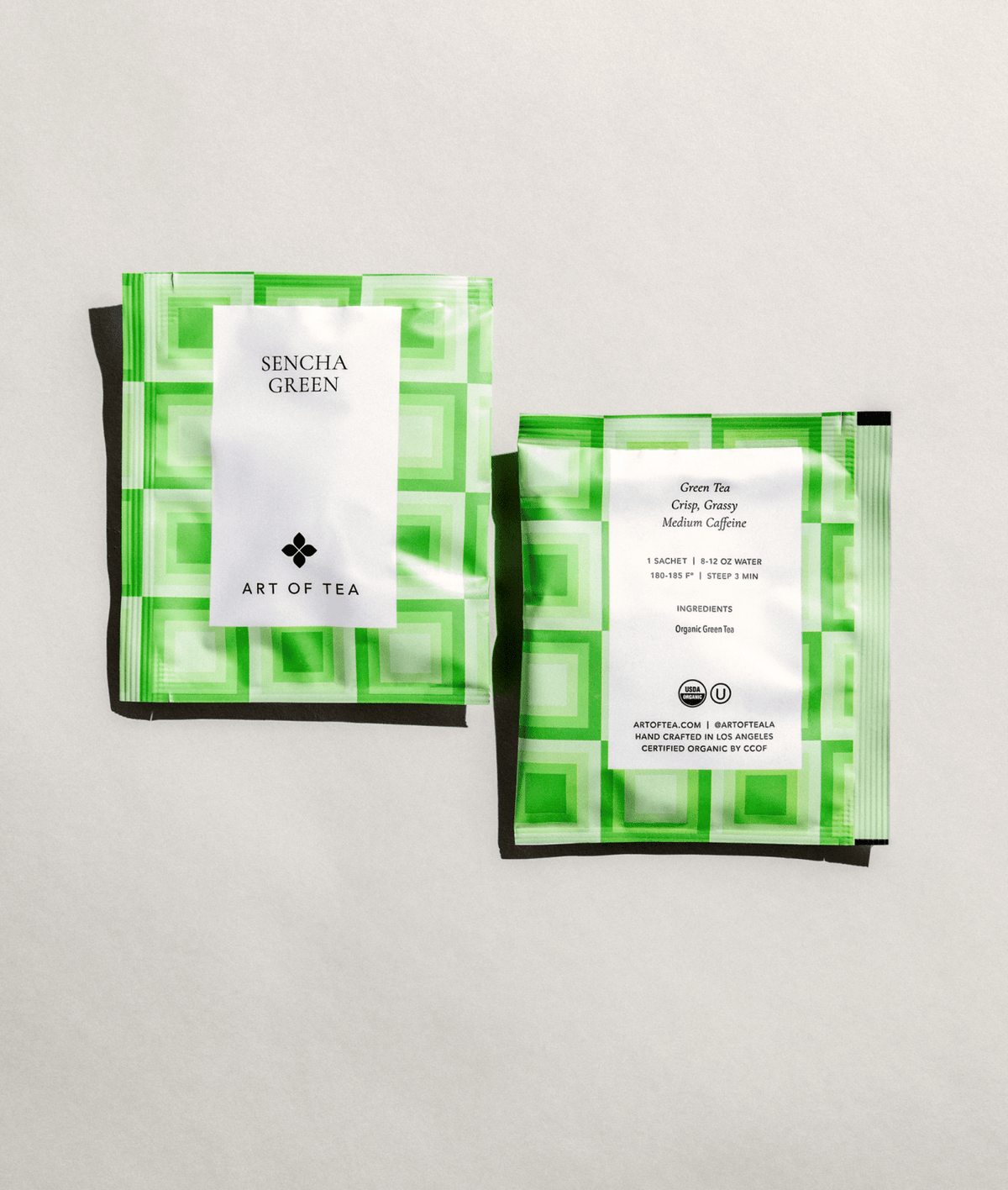 Art of Tea · Sencha Eco Teabag Sachets | socius design in Rochester, MN