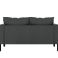 The Essential Loveseat Sectional in Upcycled Poly